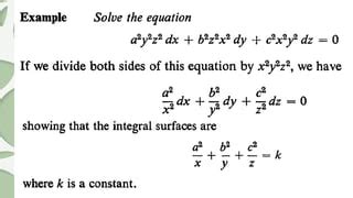 pfaffian differential equations solved examples pdf