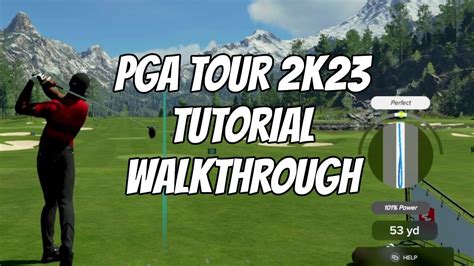 Pga 2k23 Walkthrough