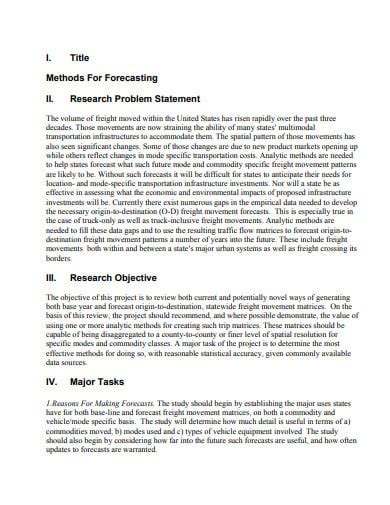 phd problem statement example