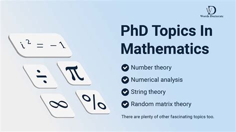 phd research topics in mathematics education