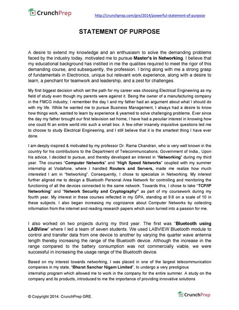 phd statement of purpose example