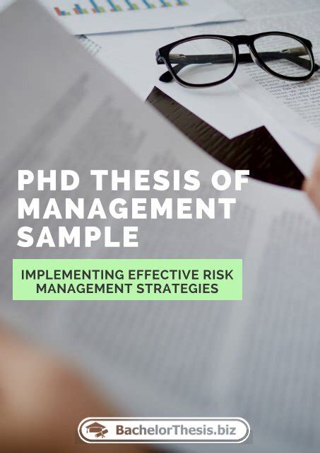 phd thesis sample in management