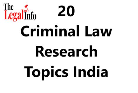 phd topics in criminal law in india