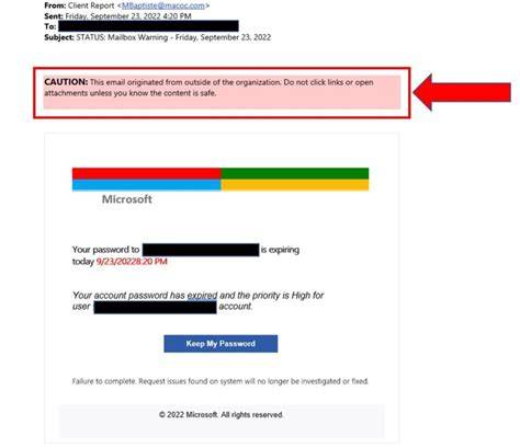 CGV phishing warning