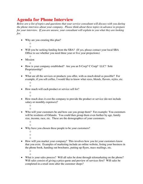 phone interview conversation sample pdf