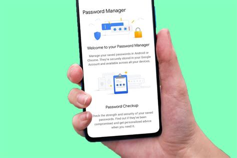 Phone Password Manager Android iOS