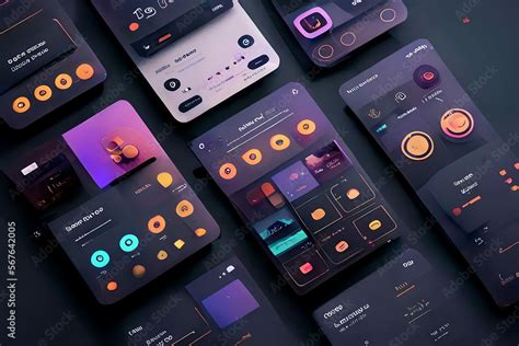 Ilustrasi User Interface HP Flagship