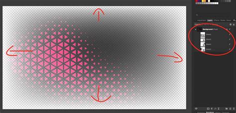 photoshop add multiple gradients to mask