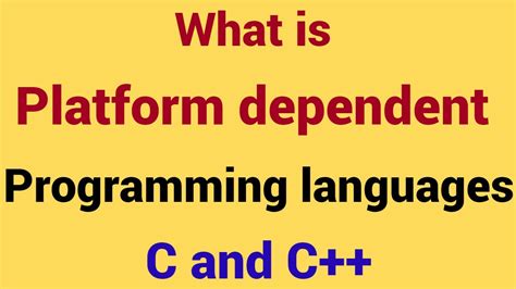 php is platform dependent scripting language true or false
