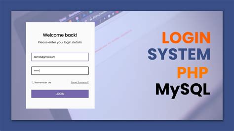 php login example mysql