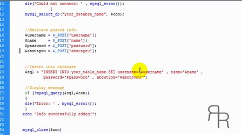 php mysql_query insert into example