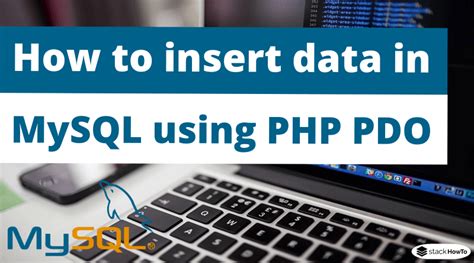 php pdo mysql insert example