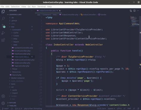 php programming with visual studio code