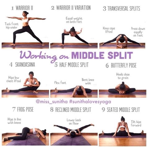 physical split exercise