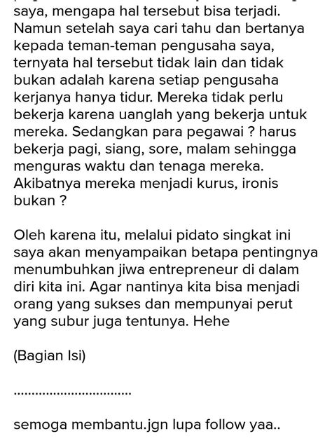 pidato lucu