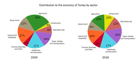 pie chart examples ielts