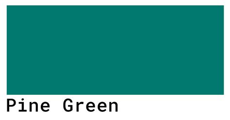 pine green color code
