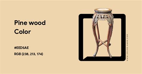 pine wood color code
