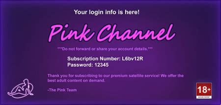 cara menggunakan pink channel password