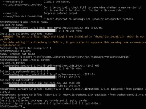 pip install python 3.8 10