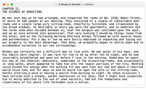 plain text example file