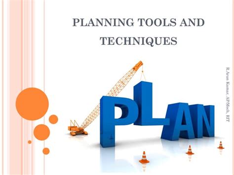 planning tools and techniques definition