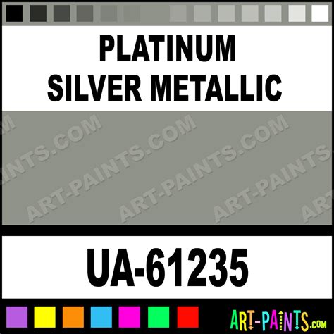 platinum silver paint code