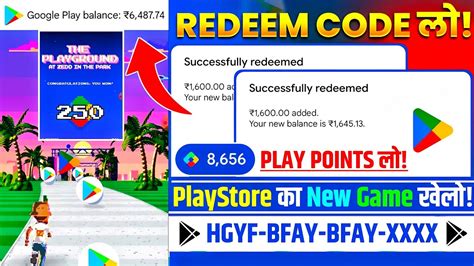 play points redeem code