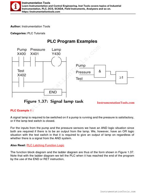 plc logic examples pdf