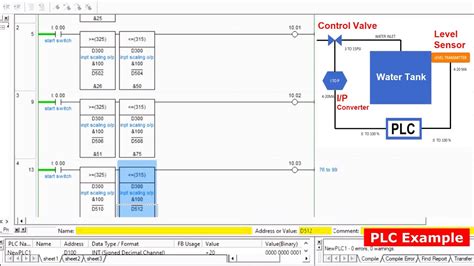 plc programming examples for practice