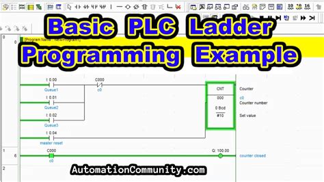 plc programming examples with solutions