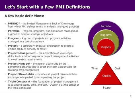 pmi meaning project.manager