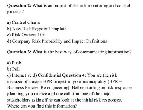pmp exam sample questions and answers pdf