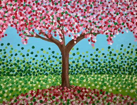 Pointilisme Tree