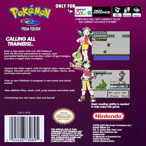 Pok Mon Prism Walkthrough