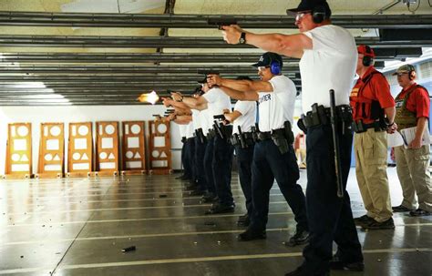 police officer fire arms training