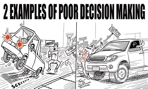 poor decision examples