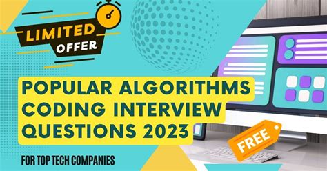 popular algorithms coding interview questions