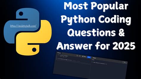 popular python coding questions