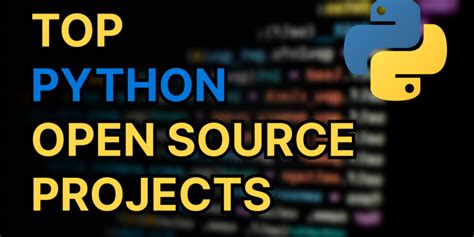 popular python open source projects