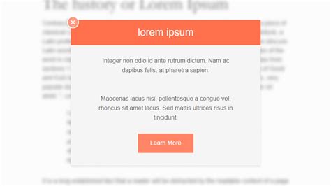 popup background blur codepen