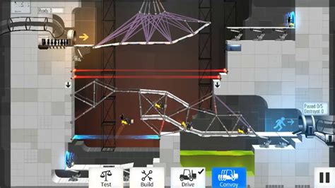 Portal Bridge Constructor Walkthrough