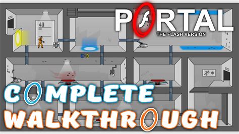 Portal The Flash Version Walkthrough
