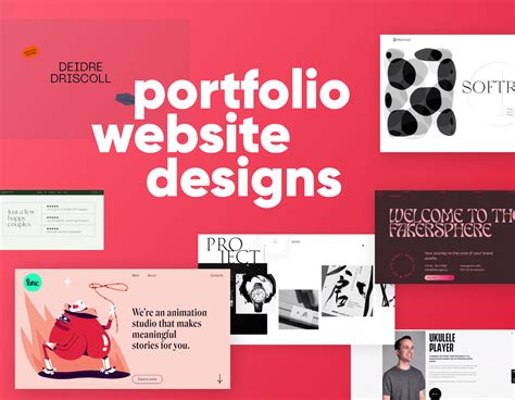portfolio website examples design