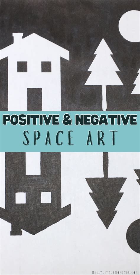 positive and negative are examples of what in art