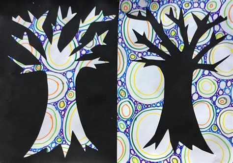positive and negative space examples drawing