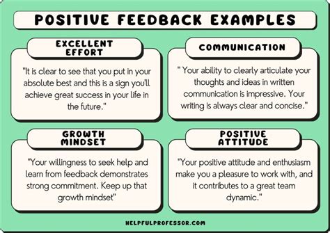 positive constructive feedback examples