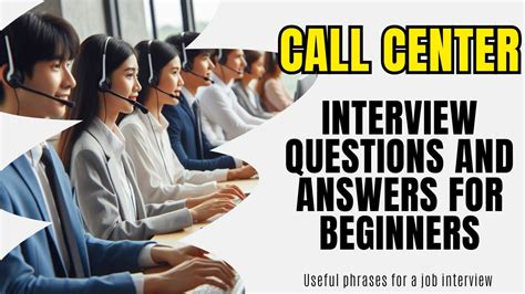 possible question in call center interview for freshers