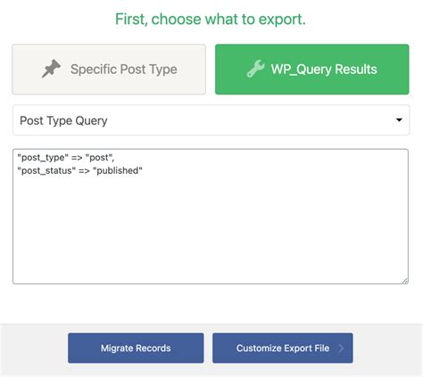 post query example