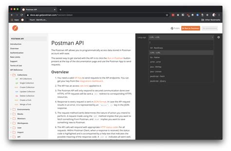 postman api documentation best practices